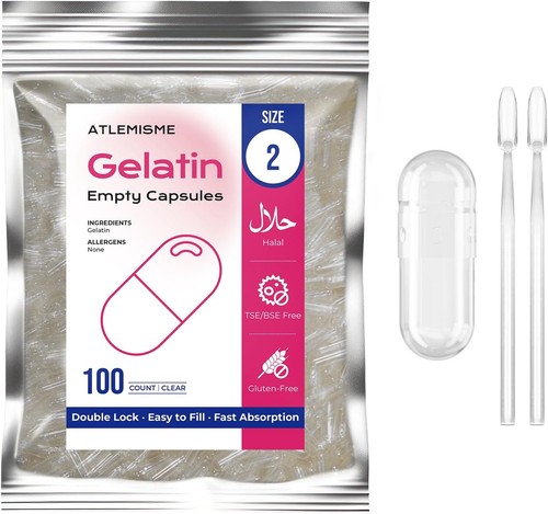Empty capsules size - 2, 100