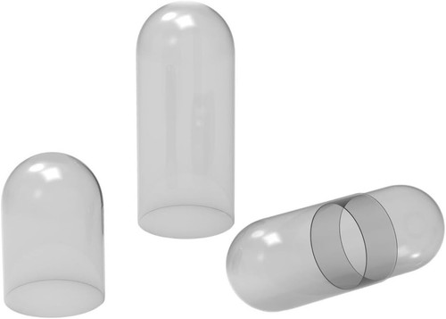 Pure capsules size - pure, clear