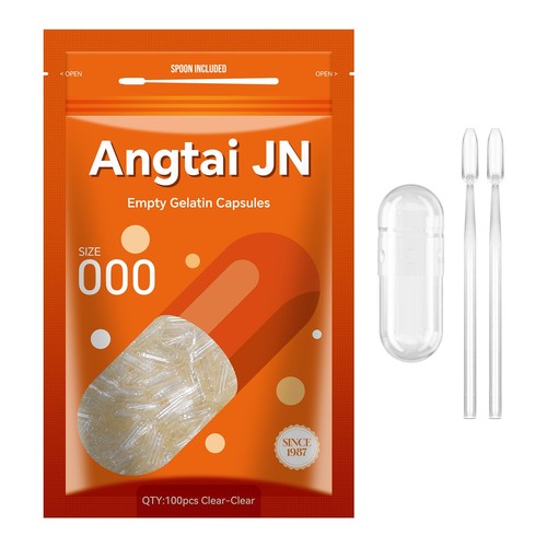 Angtai empty capsules - jn, size