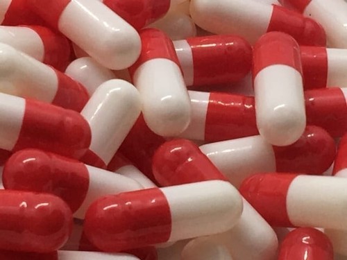 100 empty size red - empty, white