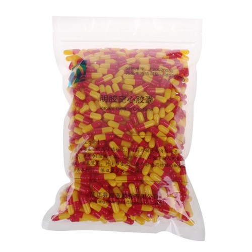 Empty gelatin capsules size0 - gelatin,