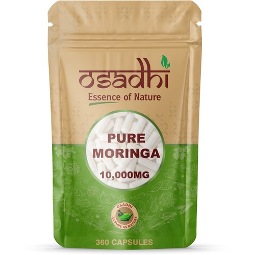 Natural moringa capsules - moringa,