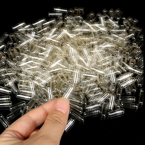 Standard size empty - size, capsules