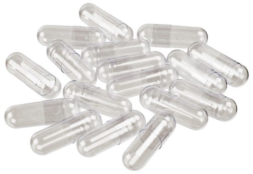 Empty capsules clear - empty,