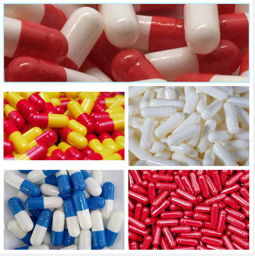 Coloured empty gelatin - ,